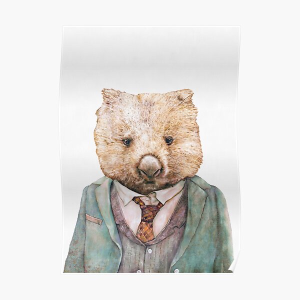 Wombat Poster