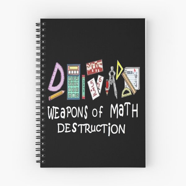 Item preview, Funny "Weapons of Math Destruction' Math Teachers  s designed and sold by rieriecoils1.