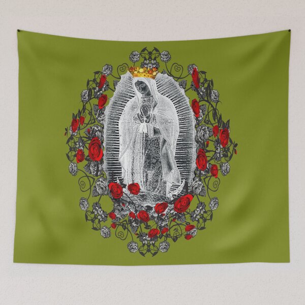 Item preview, Our Lady of Guadalupe Virgin Mary Virgen Maria Mexico Mexican  designed and sold by hispanicworld.