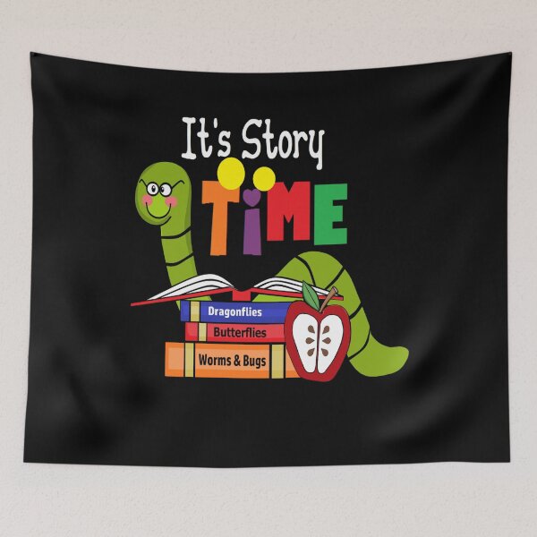 Item preview, "Librarian" Teacher Its Story Time Bookworm Shirt 2a designed and sold by rieriecoils1.