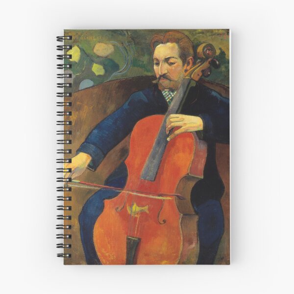 Item preview, Paul Gauguin - Der Violoncellist Upaupa Schneklud designed and sold by VibrantDesign.