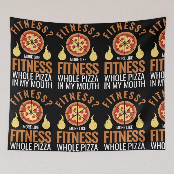 Item preview, Fitness Whole Pizza In My Mouth designed and sold by BCUpdates.