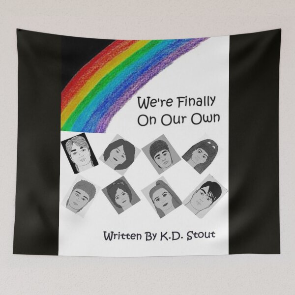 Item preview, Novel Book Cover "We're Finally On Our Own" designed and sold by KDStout.