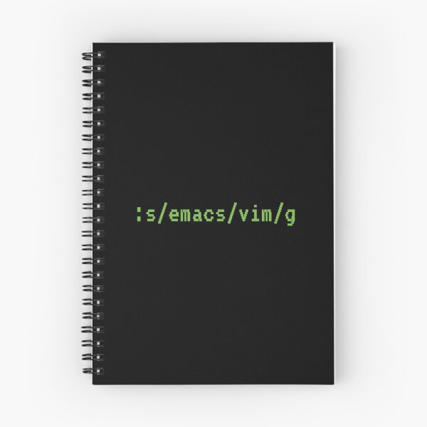 Item preview, :s/emacs/vim/ designed and sold by unixorn.