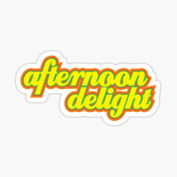 Afternoon Delight Sticker