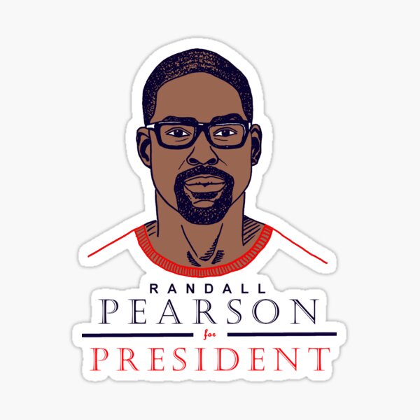 Randall Pearson für den Präsidenten Sticker