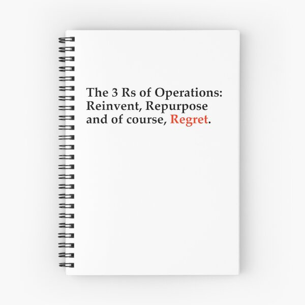 Item preview, 3 Rs of Operations designed and sold by unixorn.