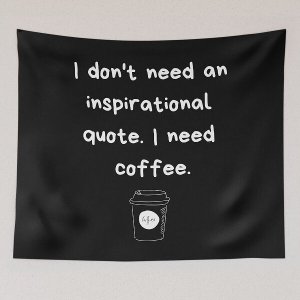 Item preview, I need coffee designed and sold by FluffyTheDude.