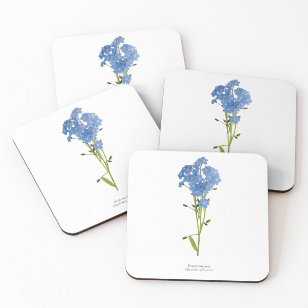 Item preview, Forget-Me-Not Flower 2.0 designed and sold by bombalurina.
