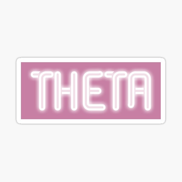 theta Sticker