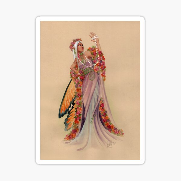 Item preview, Fairy with Pearls designed and sold by EKRdoodles.