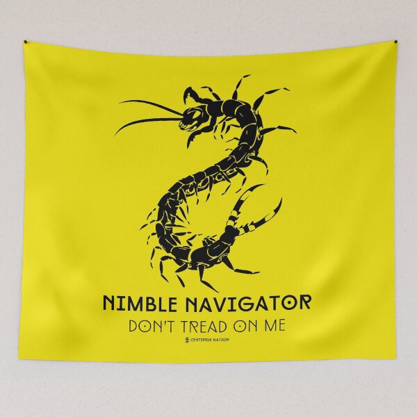 Item preview, The ORIGINAL Nimble Navigator - Don't Tread On Me by Centipede Nation designed and sold by CentipedeNation.