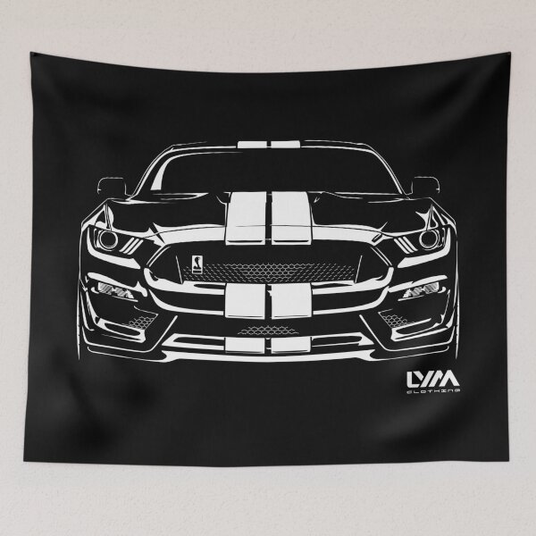 Aperçu de l'œuvre Ford Mustang S550 GT350 2015-2020. créée et vendue par leaveyourmark.