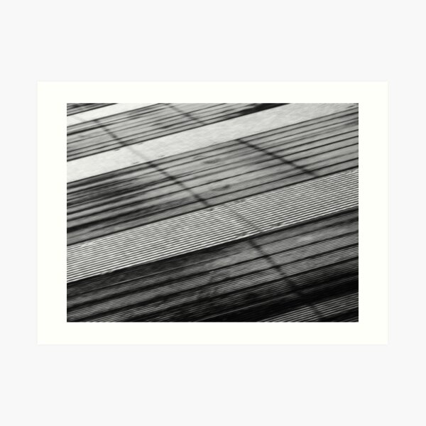 Floating Bridge 5 Art Print