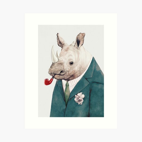 Item preview, Rhinoceros Green designed and sold by AnimalCrew.