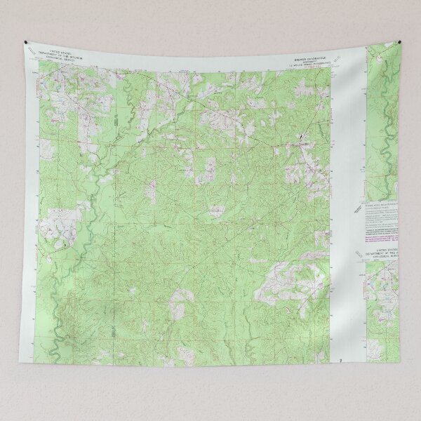 Item preview, USGS TOPO Map Mississippi MS Brewer 335388 1963 24000 designed and sold by WetdryvacRBO2.