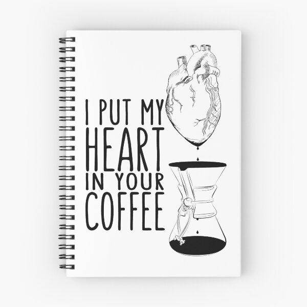 Item preview, I put my heart in your coffee designed and sold by Barista.