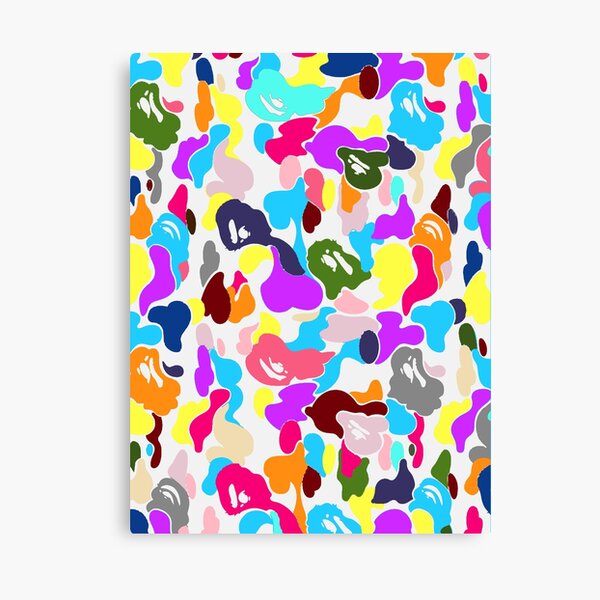 NUE BAPE PATTERN DUVET Canvas Print