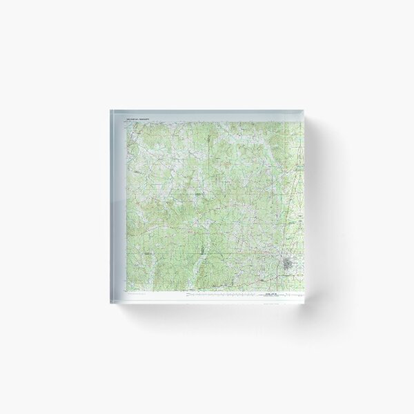 Item preview, USGS TOPO Map Mississippi MS Brookhaven 337195 1984 100000 designed and sold by WetdryvacRBO2.