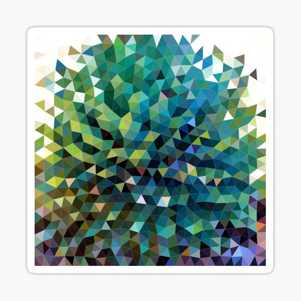 Synchronicity Of Color Sticker