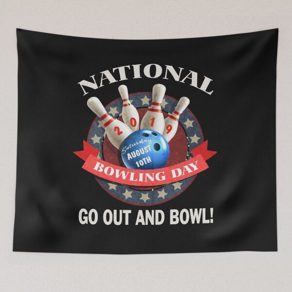 Item preview, National Bowling Day, Saturday, August 10th, 2019 designed and sold by Jecolds.