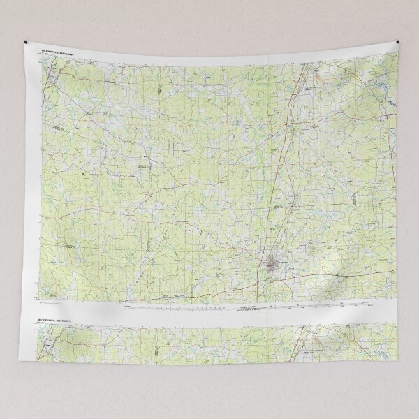 Item preview, USGS TOPO Map Mississippi MS Brookhaven 337196 1984 100000 designed and sold by WetdryvacRBO2.