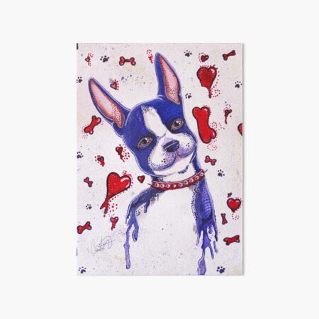 Item preview, Eli - Boston Terrier  designed and sold by Art-By-Cass.