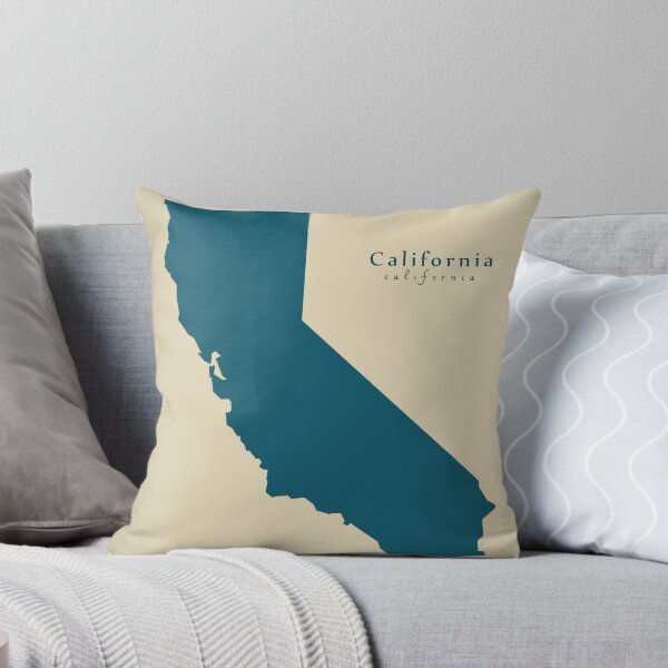 Item preview, Modern Map - California state USA designed and sold by Ingo Menhard.