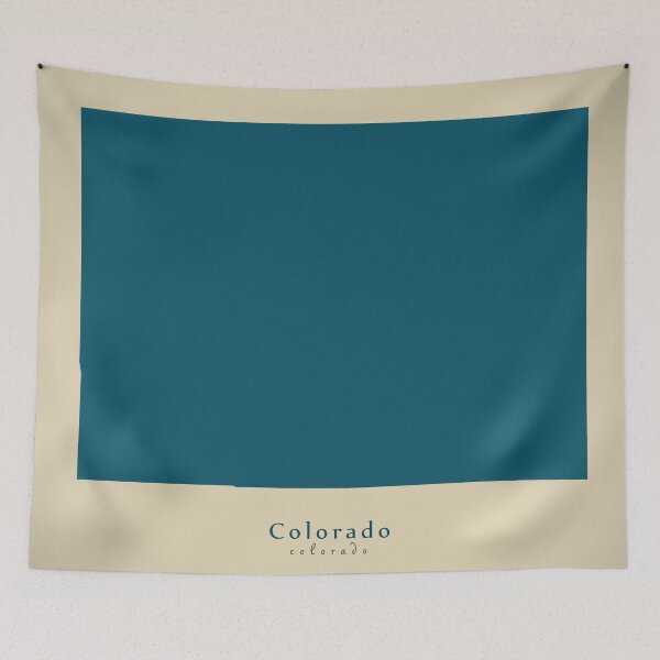 Item preview, Modern Map - Colorado state USA designed and sold by Ingo Menhard.