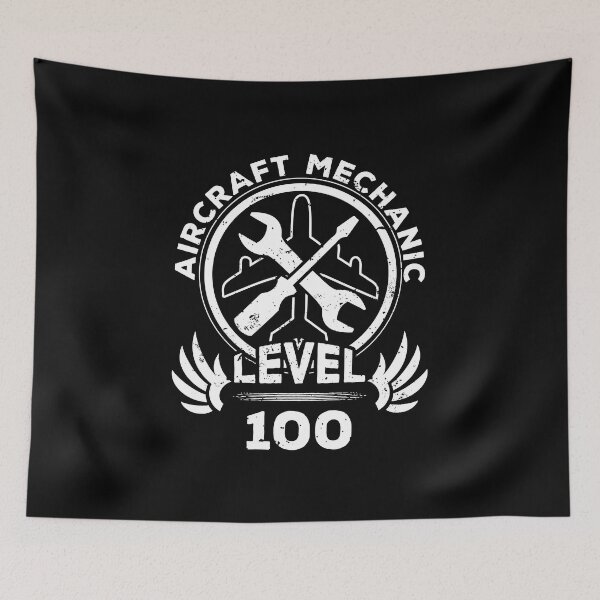 Item preview, Level 100 Aircraft Mechanic Avionics Engineer Gift designed and sold by oberdoofus.