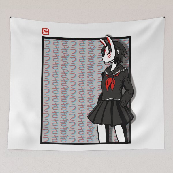 Item preview, Masked Girls - Usagi designed and sold by tirmedesign.