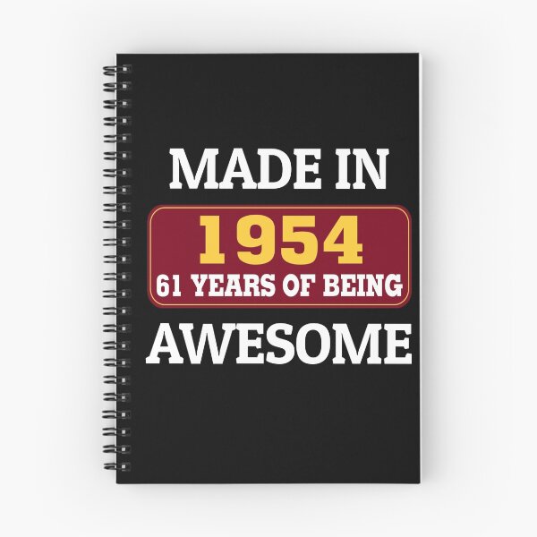 Item preview, MADE IN 1954 61 YEARS OF BEING AWESOME designed and sold by badassarts.