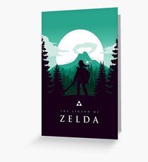 The Legend of Zelda (Green) Greeting Card
