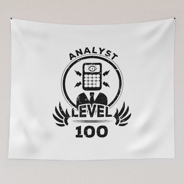 Item preview, Level 100 Analyst Gift designed and sold by oberdoofus.