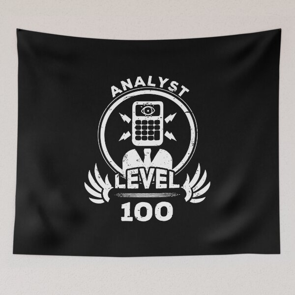 Item preview, Level 100 Analyst Gift designed and sold by oberdoofus.
