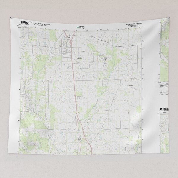 Artikelvorschau, USGS TOPO Karte Mississippi MS Brooksville 20120320 TM entworfen und verkauft von WetdryvacRBO2.