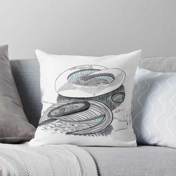 Item preview, Wave Castle - Round designed and sold by EthaArch.