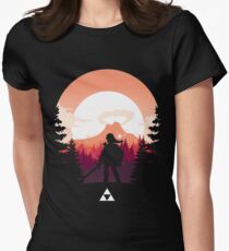 The Legend of Zelda (Orange) Women's Fitted T-Shirt