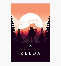 The Legend of Zelda (Orange) Photographic Print