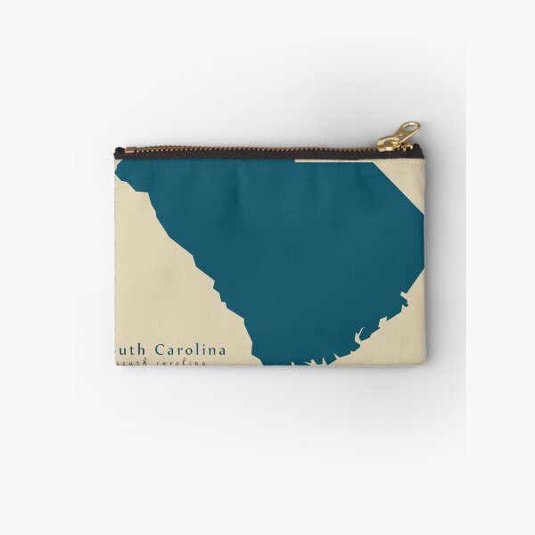 Item preview, Modern Map - South Carolina state USA designed and sold by Ingo Menhard.