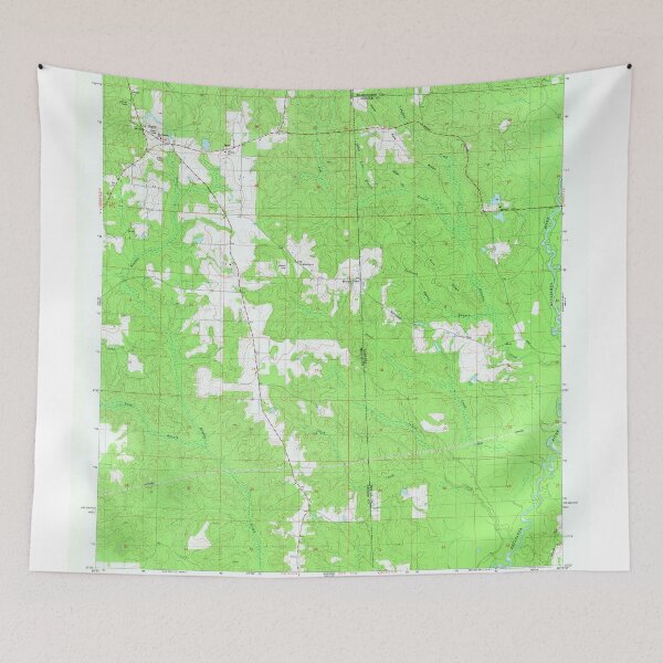 Item preview, USGS TOPO Map Mississippi MS Brown Town 335400 1982 24000 designed and sold by WetdryvacRBO2.