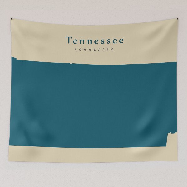 Item preview, Modern Map - Tennessee state USA designed and sold by Ingo Menhard.