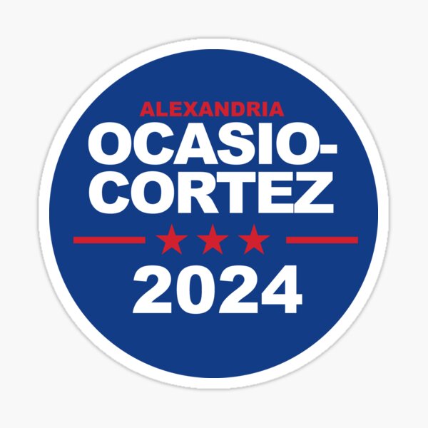 Ocasio-Cortez 2024 Sticker