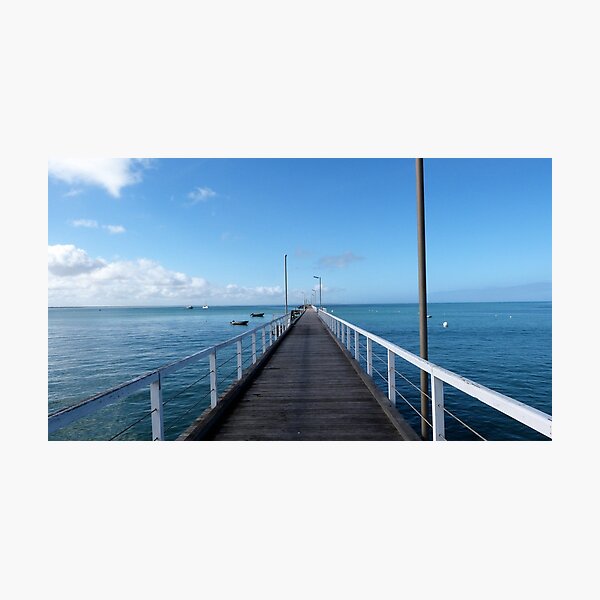 Beachport Jetty, Limestone Coast, South Australia. Photographic Print