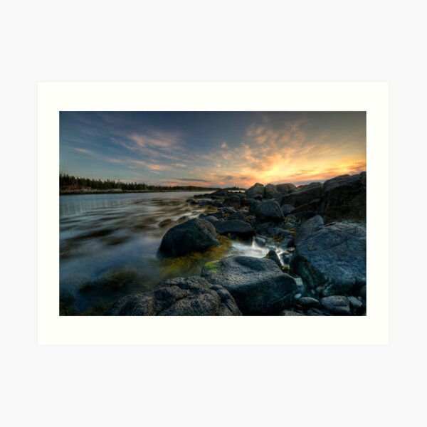 Harbor Dawn Art Print