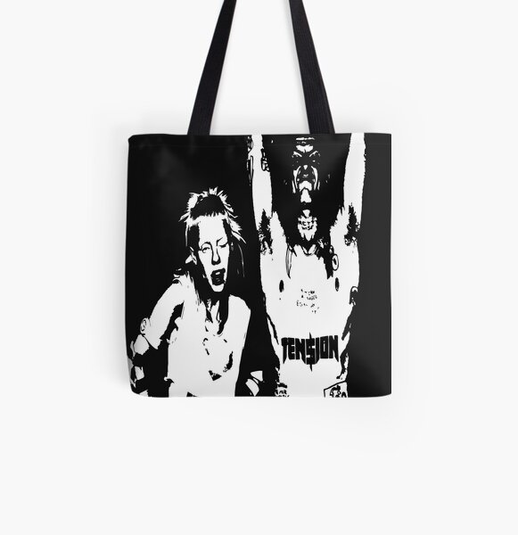 Die Antwoord Bolsa estampada de tela