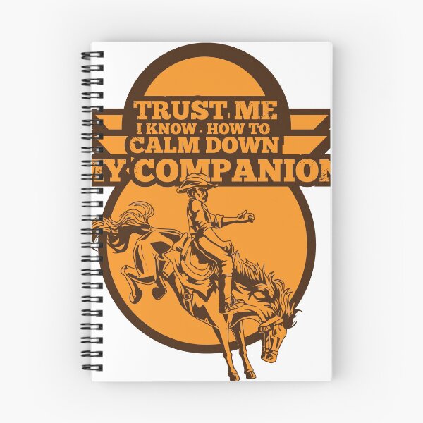Item preview, trust me companion horse rodeo cowboy western gift designed and sold by Mic Designs.
