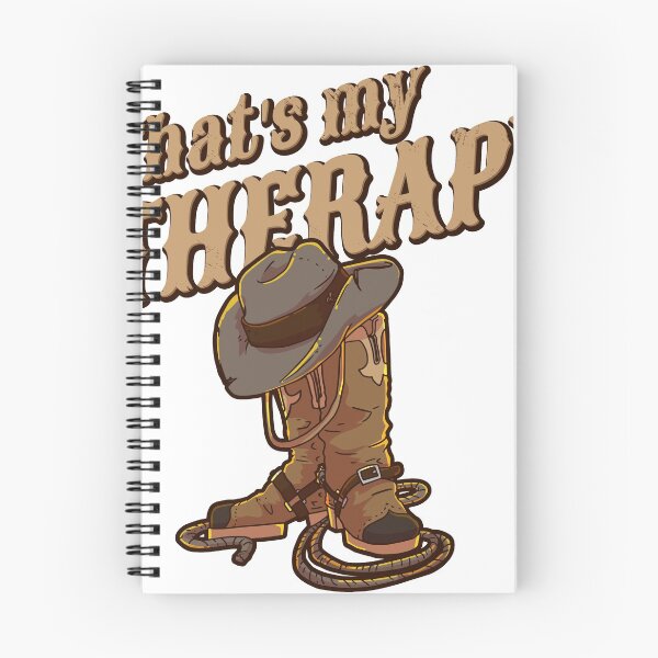 Item preview, Therapy boots lariat hat horse cowboy western gift designed and sold by Mic Designs.