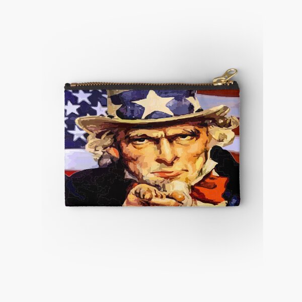 Item preview, fwc 0518 uncle sam america flag	 designed and sold by fred chiea.