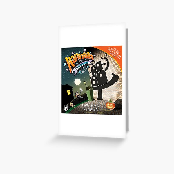 Hannah the Spanner and the Robot Greeting Card
